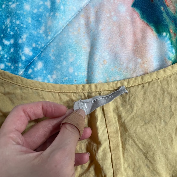 Everlane Eyelet Tank in Golden Hour - Picture 6 of 8